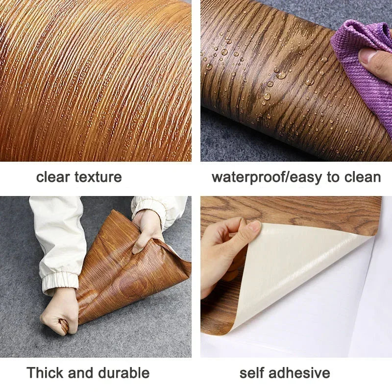 55 cm Breite, selbstklebende Folie, schwarz, matt, verdickter Aufkleber, Möbel, Küche, für Schränke, Tische, Wand, DIY-Renovierungstapete