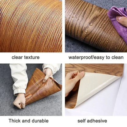 55 cm Breite, selbstklebende Folie, schwarz, matt, verdickter Aufkleber, Möbel, Küche, für Schränke, Tische, Wand, DIY-Renovierungstapete