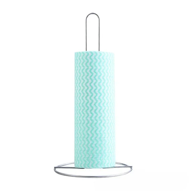 Badezimmerzubehör Vertikaler Taschentuchhalter aus Schmiedeeisen, kreativer Esstisch, Aufbewahrung für den Schreibtisch, Küche, Rollenpapierhalter