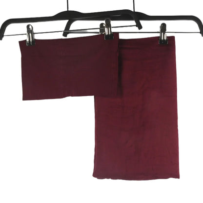 2pcs Set Modal Hijabs with Underscarf Caps Rayon Cotton Shawls for Women Plain Scarf Big Size Headscarf Islamic Turban Headband.