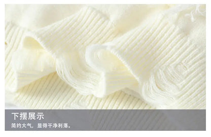 New Fashion Men Streetwear Knitted Sweaters Man Outwear Loose Casual O-neck Pullovers Sweaters Male Fleece Winter Clothing 4XL