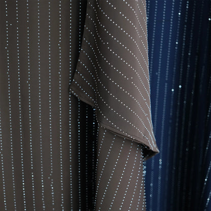 Dubai Diamond Luxury Banquet Musim Dress Abaya Eid Kebaya Caftan Robe Marocain Maxi African Dresses Kaftan Abayas Women Clothing.