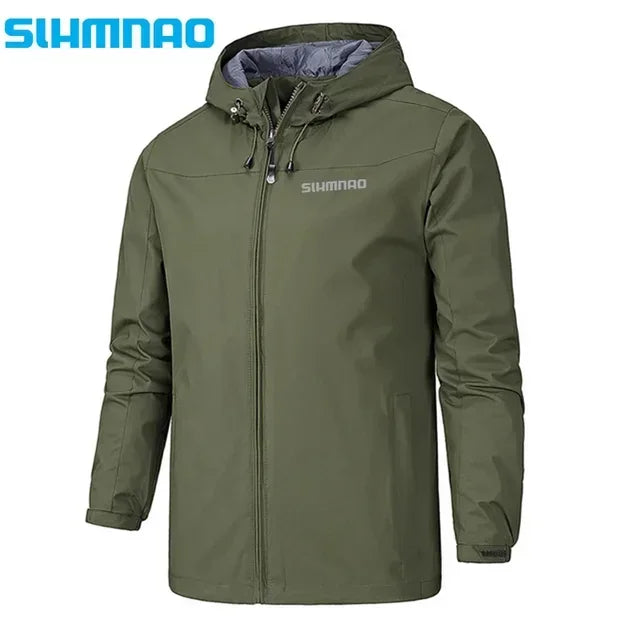 2025 New men's Autumn/Winter Jacket Motorcycle windproof jacket Mountaineering jacket Waterproof fishing raincoat casual coat