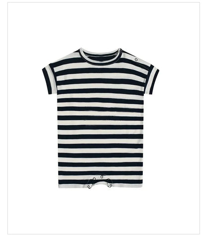 0-24M Neugeborenen Kind Baby Jungen Mädchen Kleidung Drucken Baumwolle Strampler Nette Süße Einteilige Overall Sommer Neue geboren Outfit