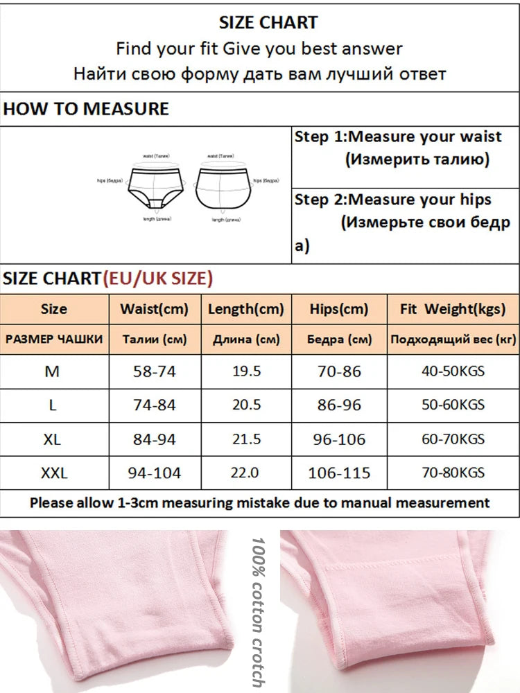 4PCS Seamless Cotton Panties Women Solid Color Briefs Sexy Low Waist Underpants Female Breathable Underwear Ladies Stretch Panti.