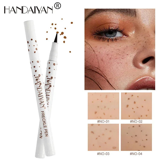 1PC Face Fake Freckles Pen Natural Waterproof Lifelike Fake Freckles Pen for Long Lasting Look Dot Spot Pen Makep Tool Cosmetic.