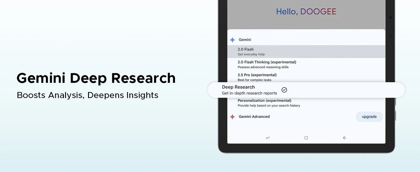 Doogee Tab E3+ 2 in 1 Tablet Pc Gemini Ai 12"" 2K Display Android 15 32Gb Ram(8+24) 256Gb Rom 8800Mah Battery Helio G100 Tabletpc