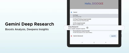 Doogee Tab E3+ 2 in 1 Tablet Pc Gemini Ai 12"" 2K Display Android 15 32Gb Ram(8+24) 256Gb Rom 8800Mah Battery Helio G100 Tabletpc
