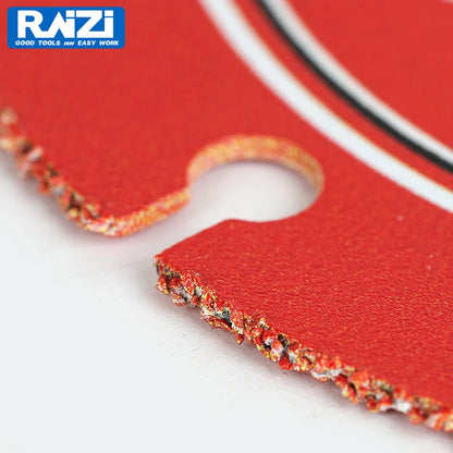 Raizi 75 mm vakuumgelötete Holzscheibe zum Schneiden für Elektrowerkzeuge, Holzsägeblatt, 75 mm Holzschneiden, DIY-Werkzeug, Mini-Schleifer, Handscheibe