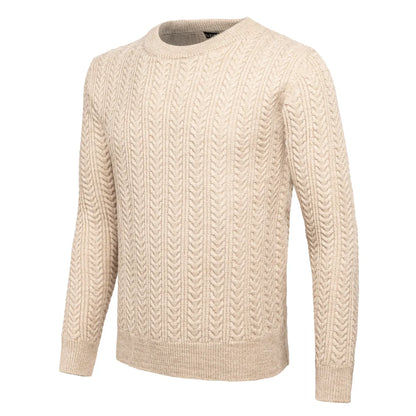 VOBOOM Men's Casual Slim Fit Basic Tops Knitted Lightweight Crewneck Twist Sweaters Turtleneck Pullover Sweater