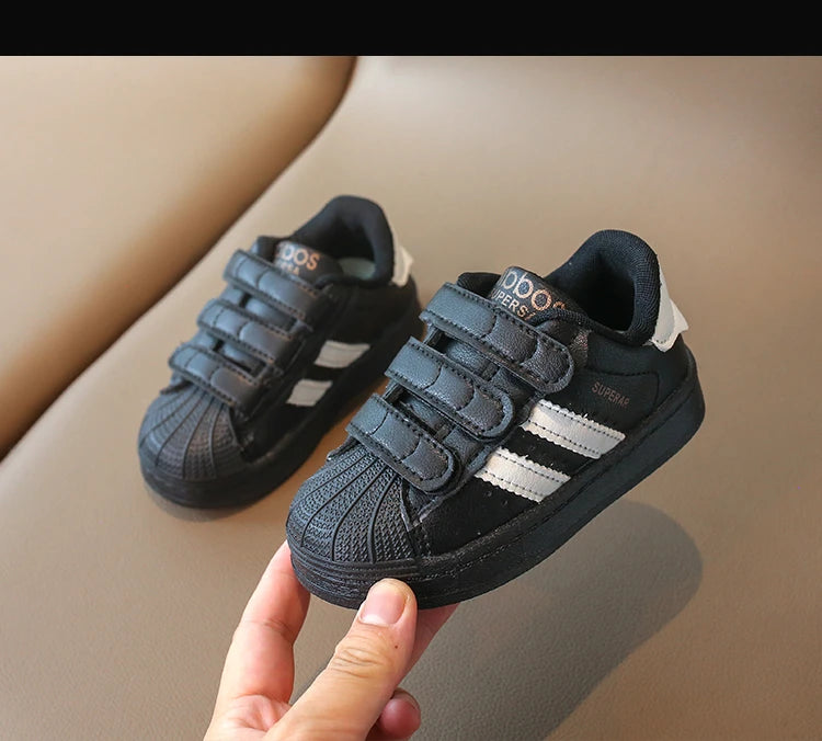 2024 Four Seasons Kid's Casual Shoes Boy's Forrest Gump Shoes Girl's Fashion Board Shoes Children's Soft Lightweight Sneakers.