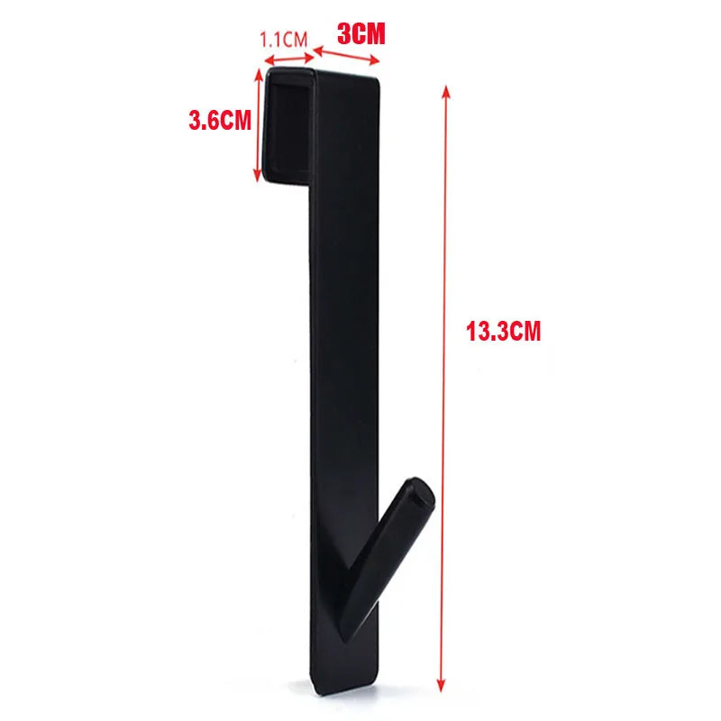 Badezimmer Bademantel Kleiderbügel Halter Haken Edelstahl über Glastür Duschtür Rückseite Dusche S-Form Handtuchhalter