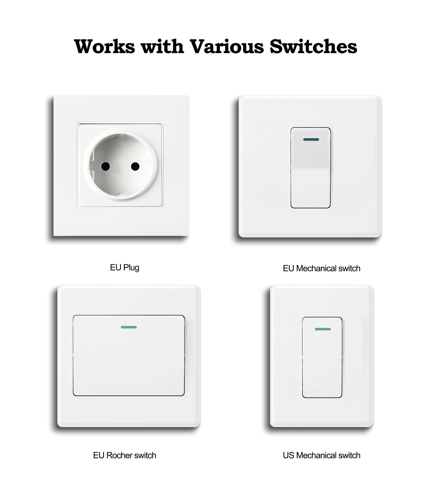 Tuya Smart WiFi Schalter 1/2/3 Gang Smart Home Licht Schalter Breaker Neutralleiter Erforderlich Remote App Timer Arbeit mit Alexa Google.