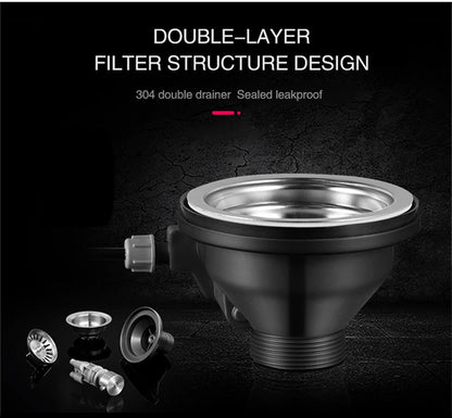 ASRAS 11550 NJH Large Size Smart Purifying Kitchen Sink Handmade Step Sink Smart Purifying Kitchen Island Sinks