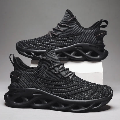 Männer Schuhe Bequeme Turnschuhe Atmungsaktiv Für Mesh Tennis Sport Laufen Gehen Im Freien Rot Fliegen Weben Frauen Slip-on Gym schuhe