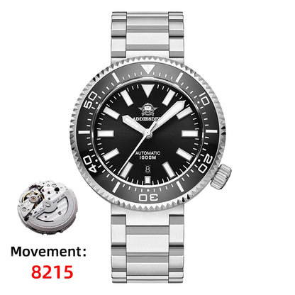 ADDIESDIVE Men's Diver's Watches 1000m Sapphire Glass Super Luminous Calendar NH35A Automatic Mechanical Wristwatch Luxury Watch