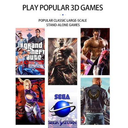 G11 Pro Retro Game Box Built in 10000+ Retro Games Plug and Play 4K HDMI-Compatible Output with 2.4G Wireless Dual Controllers.