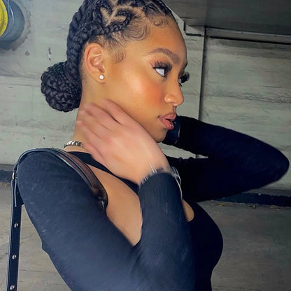 2023 sommer Langarm Abgeschnitten Korsett Frauen Top Sexy Ästhetischen Club O Neck Fee Grunge Schwarz frauen T-Shirt