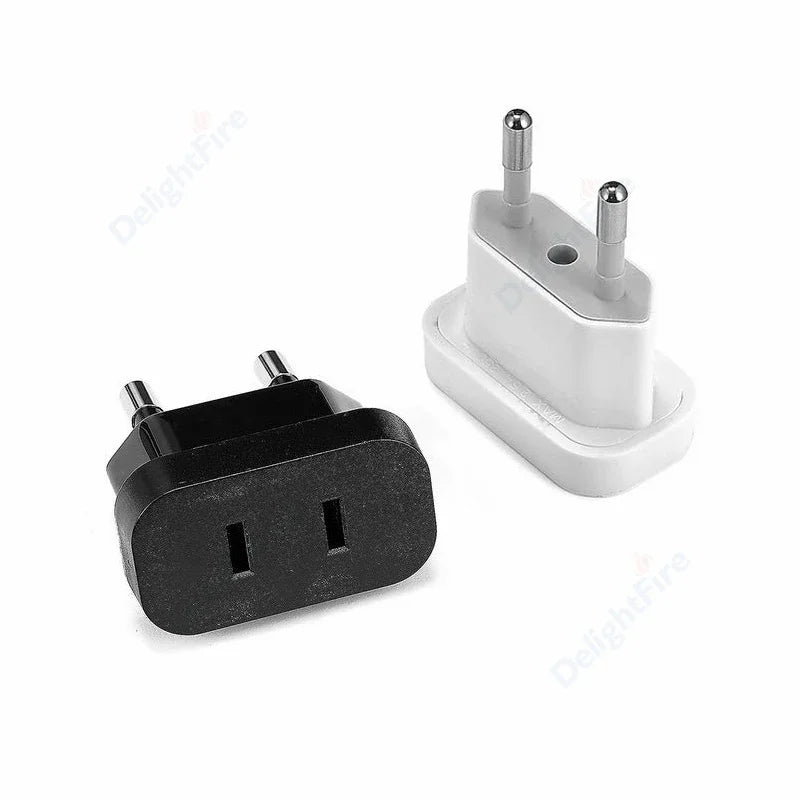 1 stücke Power Stecker Adapter UNS Zu EU Euro Europa Stecker Power Stecker Konverter Reise Adapter China CN zu EU Adapter steckdose.