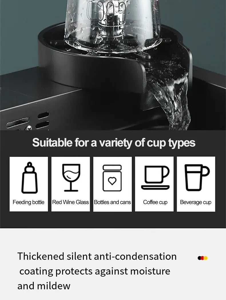 Kitchen Sink 304 Stainless Steel Rain Waterfall Single Trough Honeycomb Large Single Trough Washing Basin