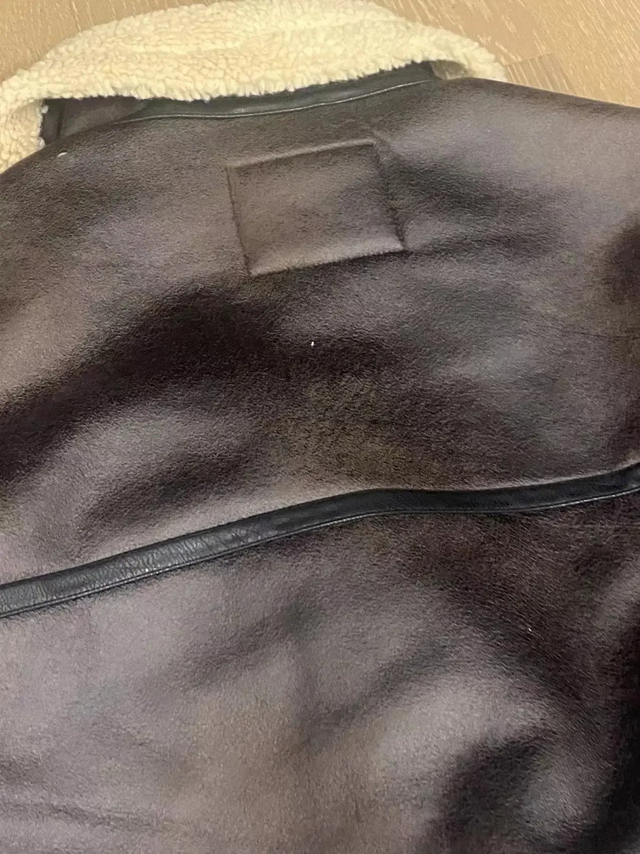 Frau dicke warme doppelseitige Faux Shear ling Jacke Herbst Winter neue Revers Langarm Gürtel Saum Reiß verschluss weibliche Oberbekleidung