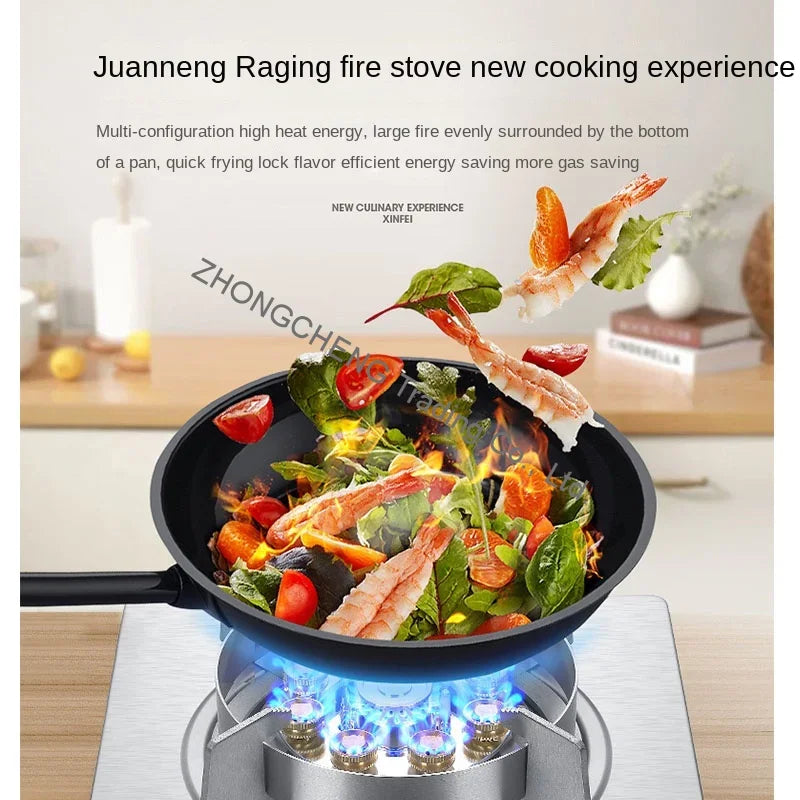7kw Gas Cooktop Single Stove Household Liquefaction Gas Stove Single Coal Desktop Embedded Single Gas Stove 4.5 KW/5.2kw/