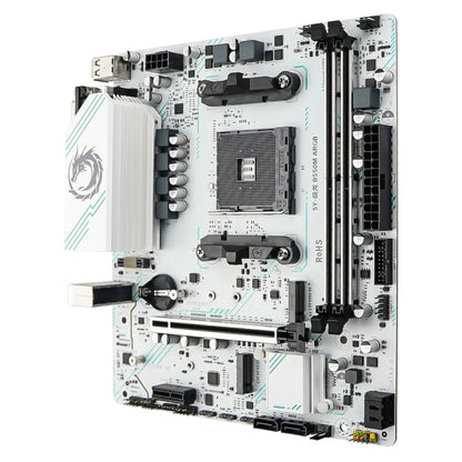 SOYO AMD B550M Gaming Motherboard USB3.1 M.2 Nvme Sata3 DDR4 Dual Channel Supports RYZEN R3 R5 R7 3000 4000 5000 CPU AM4 Socket.