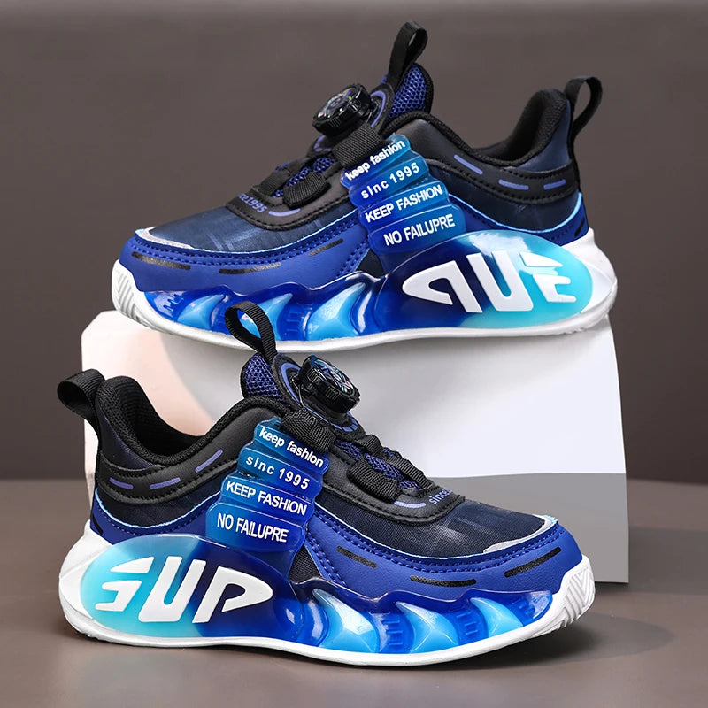 Autumn New Design Children Sneaker Boy Sports Shoes Fashion 4 To 12 Years Kids School Tennis Shoes Boy Casual Sneaker.