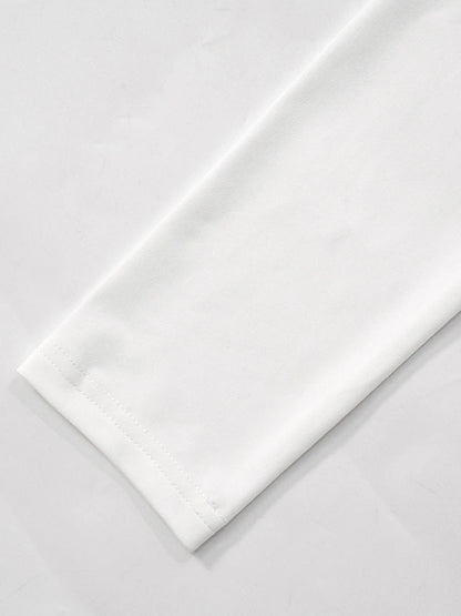 kliou Incline Shoulder Women T-shirts Classic New All-matched Single Sleeve Strap Skinny Crop Tees Mujer Chic Fashion Street Top.