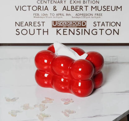 1PC Cloud Design Tissue Boxes Storage Napkin Holder Paper Case Ornament Craft Desktop Tissue Holder Kitchen Tissue Box.