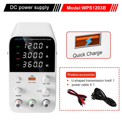 30V 10A 60V 5A DC Lab Power Supply Adjustable DC Power Supply Regulator Switching Power Supply Bench Power Supply 220V/110V.