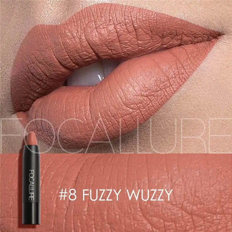 FOCALLURE Brand 19 Colors Matte Lipstick Waterproof Long lasting Cosmetic Easy to Wear Lip stick Matte Lip Batom.