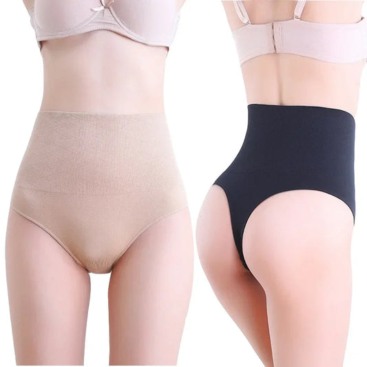 High Waist Butt Lifter Women Sexy Thong Shaper Tummy Control Panties Shaping Underwear Waist Trainer Pulling Briefs Shapewear.