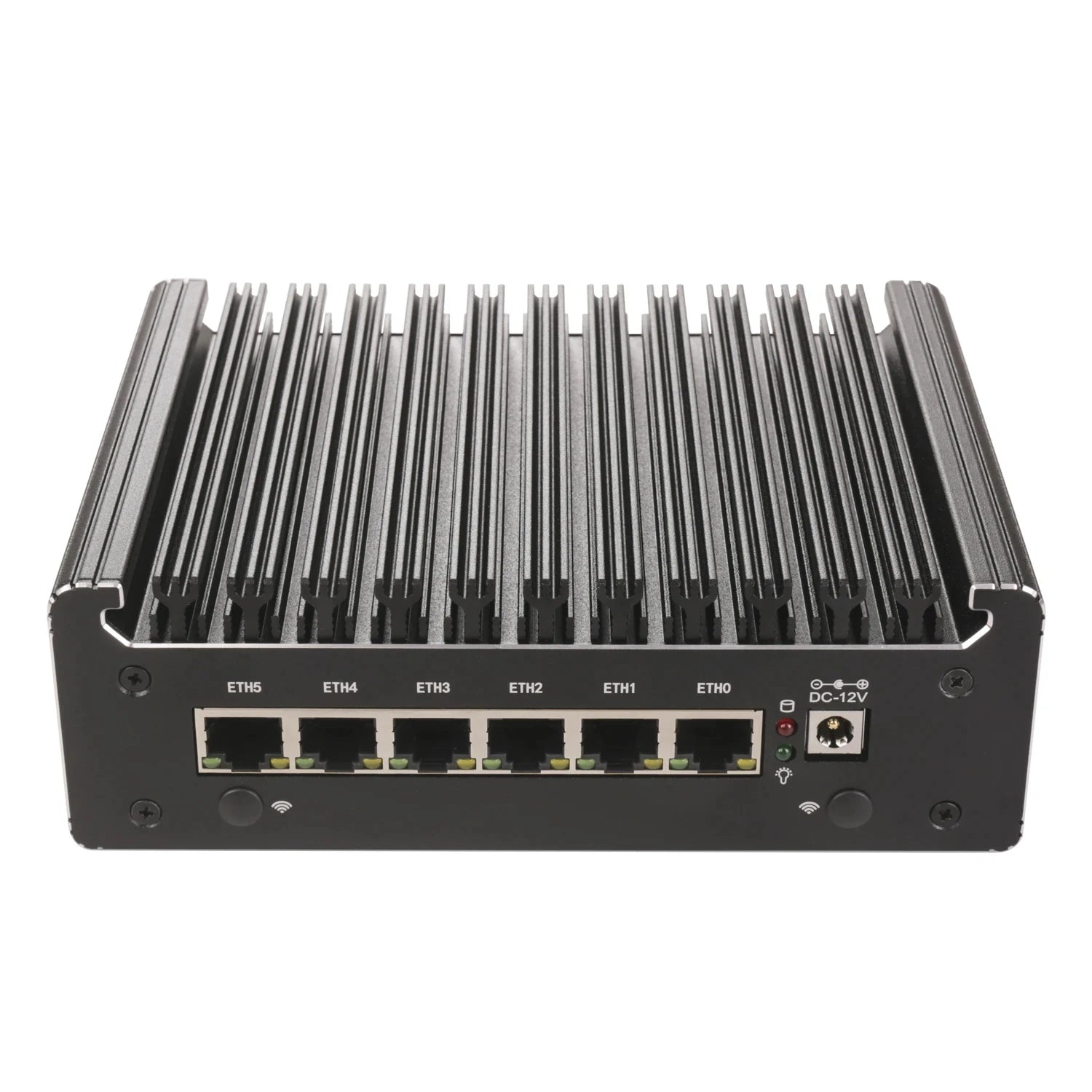 Intel N150 7505 6305 6 Lans i226-V 2.5G Firewall Soft Router DDR4 NVMe 1*COM Type-C pfSense OPNsense Fanless Mini PC Computer.
