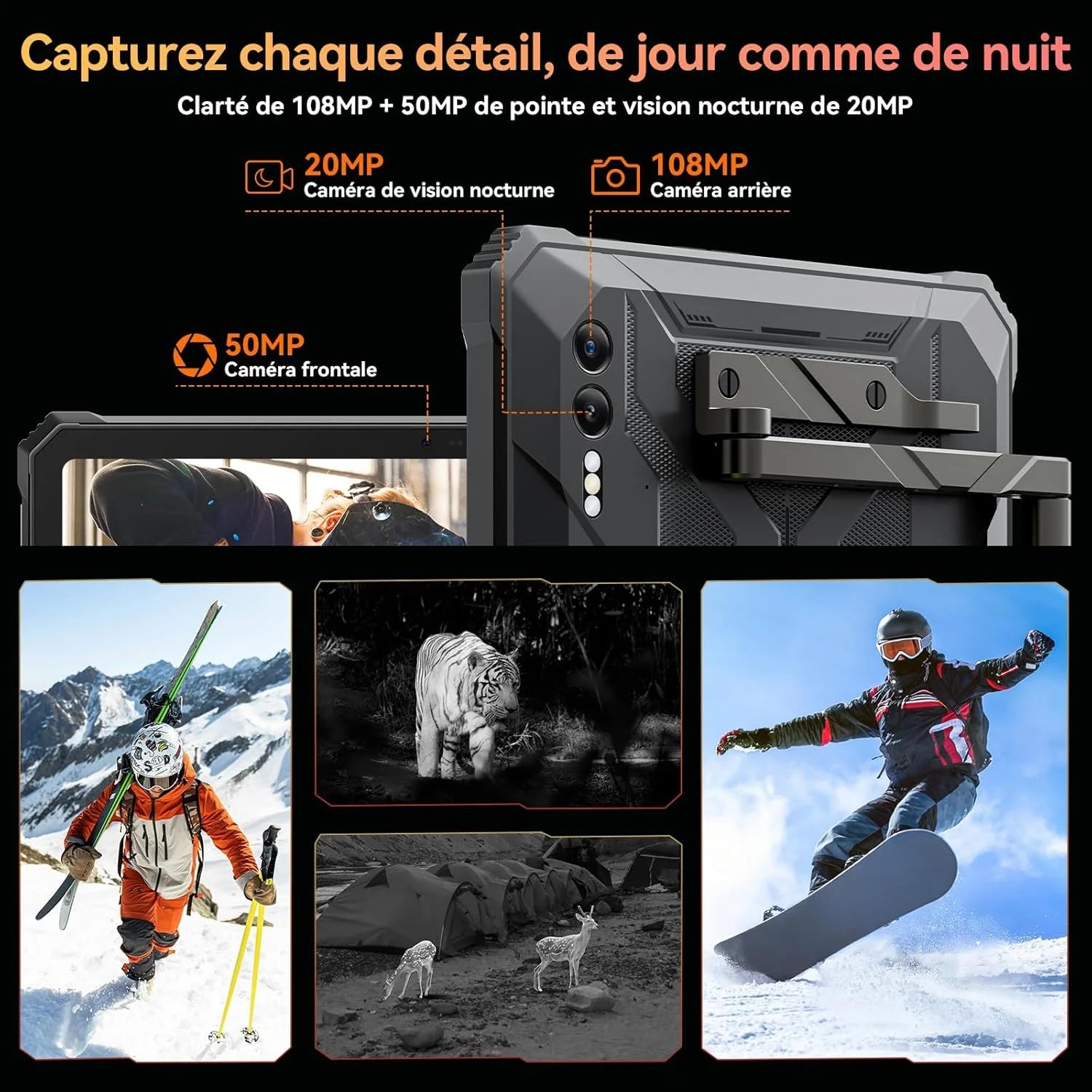 Blackview Active 10 Pro [No EU Charger] Rugged Tablet 36GB + 256GB 11.0" 30000mAh PC 108MP Dual SIM 5G.