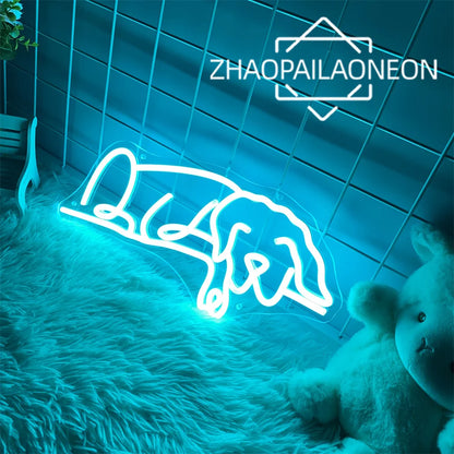 Benutzerdefinierte Neon Zeichen LED Vorname Licht Kinder Name Neon personalisierte Zeichen Teenager Zimmer Dekor Neon Led Lampe für Schlafzimmer Wand Dekor.