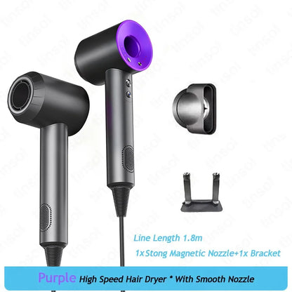 TINSOL High-speed negative ion bladeless constant temperature hair dryer Professional home-use negative ion hair dryer