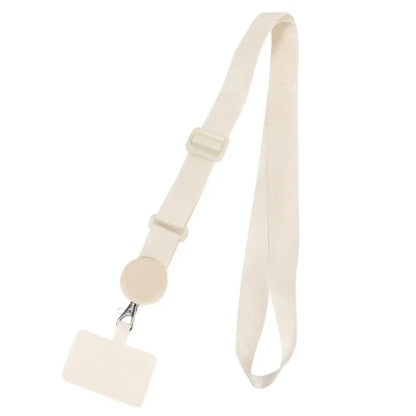 Long Crossbody Phone Lanyard Adjustable Neck Strap Wide Cloth Neckband Strap Rope Hanging Anti-Lost Phone Lanyard.
