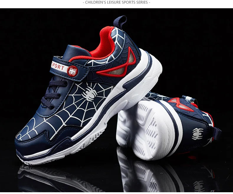 Luxury Kids Shoes Boys Sneakers PU Leather Children Sneakers 2023 New Fashion Casual Sports Tennis Shoes for Boy.