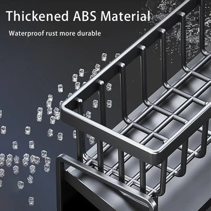 Küche Ablauf Rack Schwamm Rack Haushalt Waschbecken Lappen Korb Geschirr Schwamm Handtuch Ablauf Kunststoff Regal Bad Zubehör