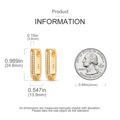 Yellow Gold Starlight Hoop Earrings For Girl Sparkling Classic Snakebone Multi-loop Earrings Star Moon 925 Silver Women Earring