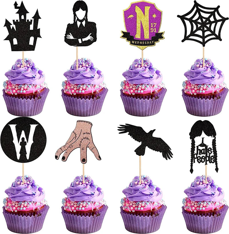 Halloween-Kuchenaufsatz, Geisterhandschloss, Spinnennetz, Kinder, alles Gute zum Geburtstag, Hochzeit, Party, Babyparty, Backen, Kuchen, Dessert, DIY-Dekoration.