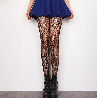 Woman Girls Fashion Gothic Fishnet Stockings Snake Skull Stripeds Socks Mesh Tights Panties Lolita Plus Size Pantyhose Leggings