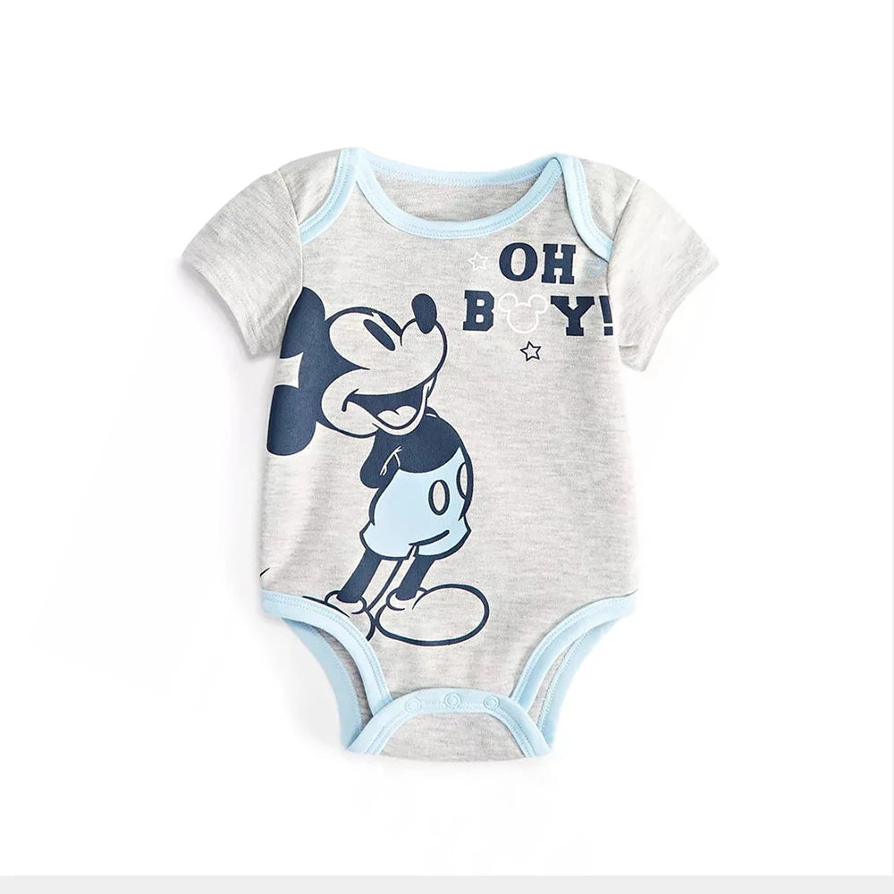 Sommer Baby Body Mickey und Minnie Neugeborenen Baby Kleidung Taste Design Baby einteiliges für 0-24 Monate Baby junge Mädchen Kleidung.
