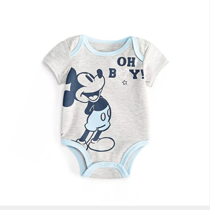 Sommer Baby Body Mickey und Minnie Neugeborenen Baby Kleidung Taste Design Baby einteiliges für 0-24 Monate Baby junge Mädchen Kleidung.