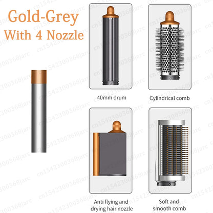 SenCiciMen X9 Multi Hair Styler Curling Iron Hair Hot Air Brush Curling Barrel Hair Dryer Salon Professional Curly Hair Styler