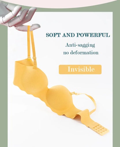 Sexy Push Up Bra for Women Sweet Wireless Brassiere Breathable Seamless Underwear 1/2 Cup Gather Female Lingerie Bralette.