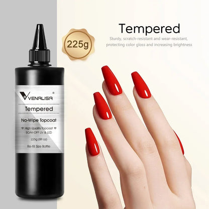 Venalisa Brand 225g Extension French Acrylic Gel Soak Off LED Camouflage Color Hard Jelly Fast Dry Nail Building Extend Gum Gel.
