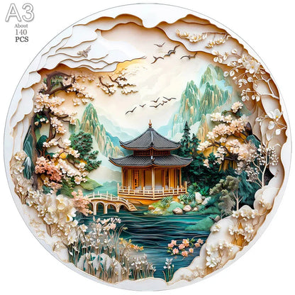 Unique Wooden Animal Jigsaw Puzzles Colorful Rabbit Cat Dog 3D Puzzle Gift Interactive Toy for Adults Kids Educational Jigsaws.