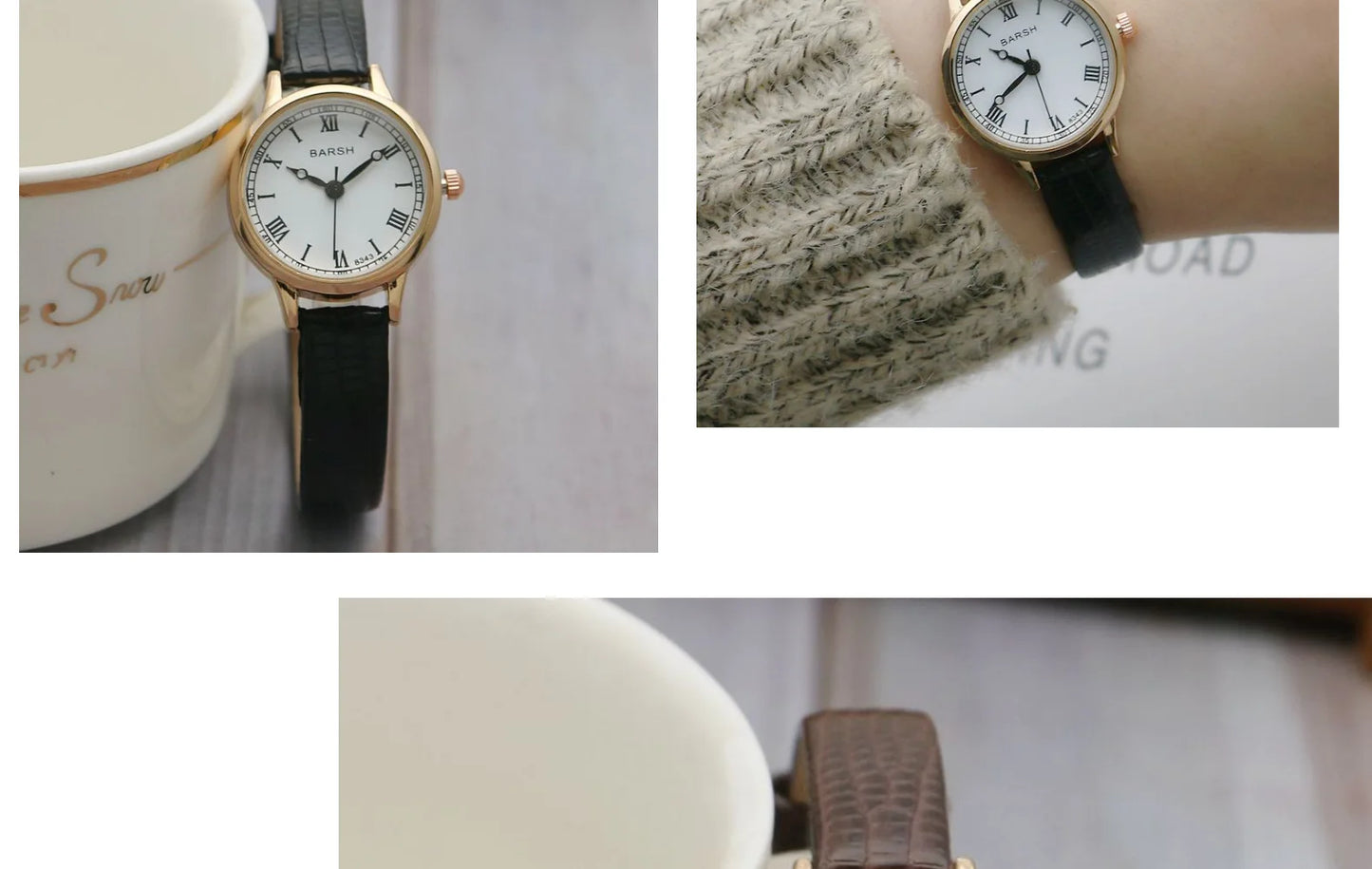 Simple Women Watches Luxury Design Leather Watch Ladies Quartz Wristwatch Womens Small Round Dial Clock Reloj Mujer.